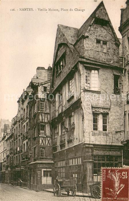 Nantes Loire Atlantique Vieille Maison Place du Change