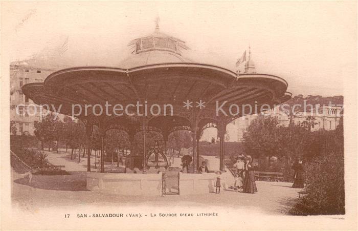 San Salvadour La Source d’eau lithinee