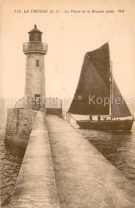 Le Croisic Le Phare de la Grande Jetee