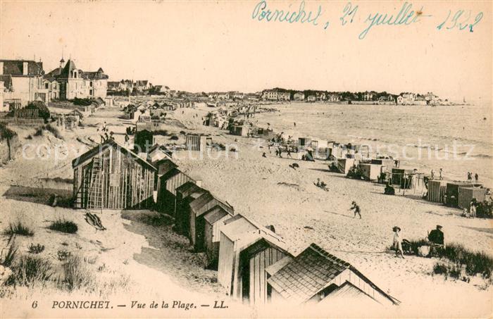 Pornichet Vue de la Plage