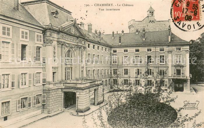 Chambery Savoie Le Chateau Vue interieure