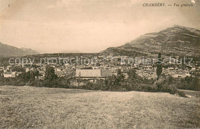 Chambery Savoie Vue generale