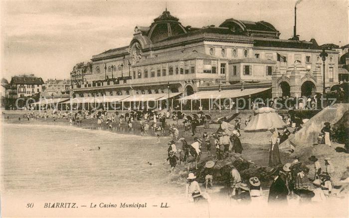 Biarritz Pyrenees Atlantiques Le Casino Municipal