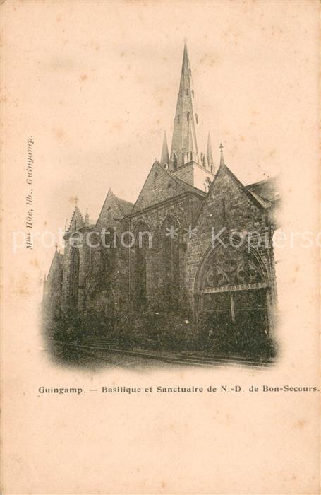 Guincamp Basilique et Sanctuaire de ND de Bon Se