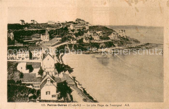 Perros-Guirec La jolie Plage de Trestrignel