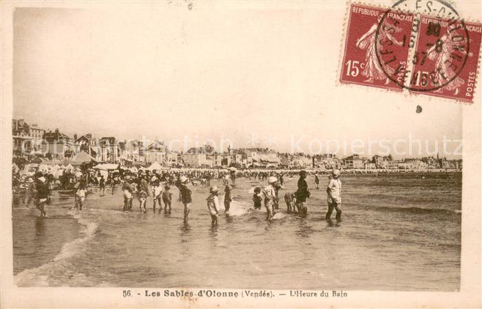 Les Sables-d Olonne Heure du Bain