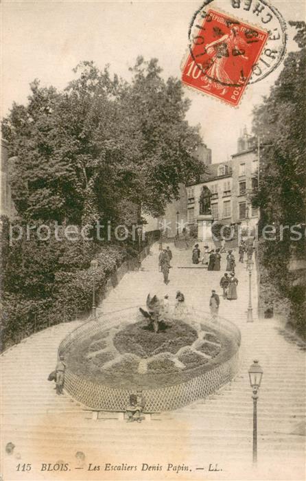 Blois 41 Les Escaliers Denis Papin