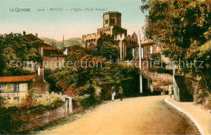 Royat Puy de Dome Eglise