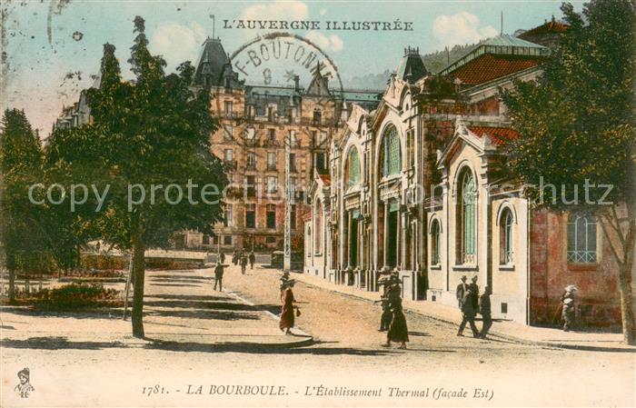 La Bourboule Etablissement Thermal facade Est