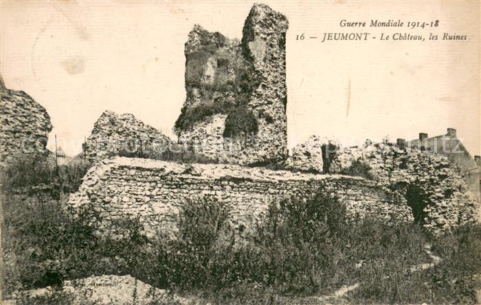 Jeumont Le Chateau les Ruines