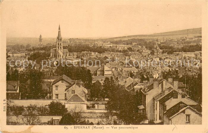 Epernay 51 Vue panoramique