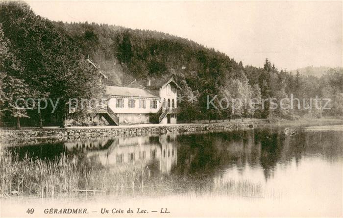 Gerardmer Vosges Un Coin du Lac
