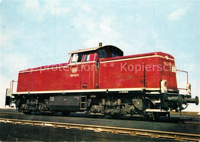 Eisenbahn Baureihe 290 V90 1100-PS-Lok