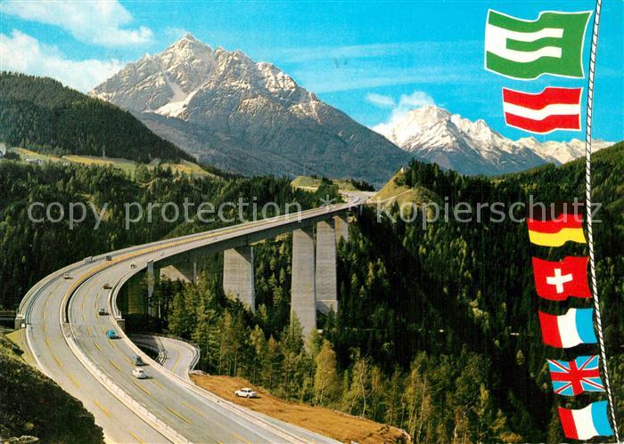 Autobahn Brennerautobahn Europabr?cke Serles Habicht
