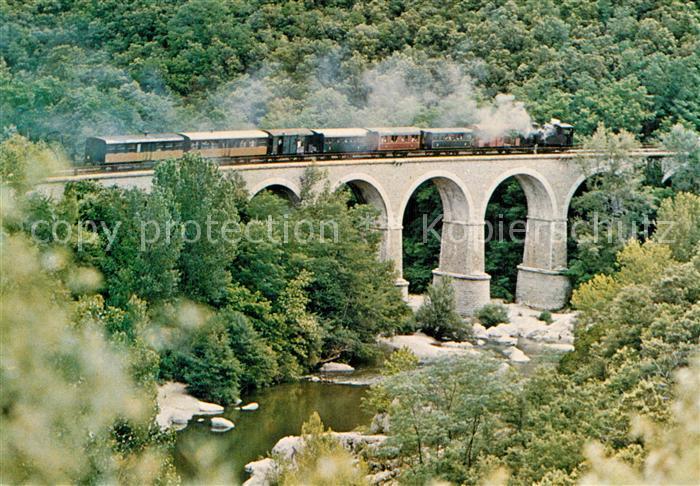 Eisenbahn Trains a Vapeur des Cevennes Viaduc de Mialet