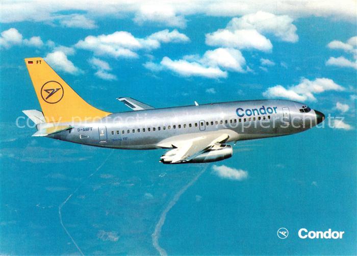 Flugzeuge Zivil Condor Europa-Jet Boeing 737-230