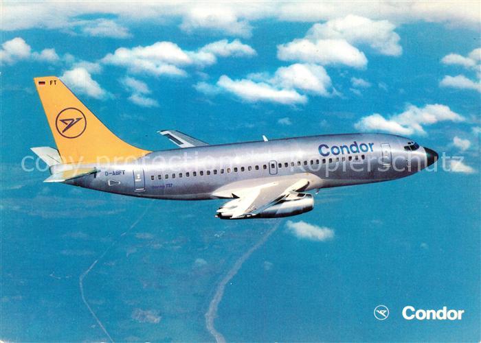 Flugzeuge Zivil Condor Europa-Jet Boeing 737-230