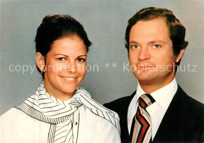 Adel Schweden Kung Carl XVI Gustaf Drottning Silvia
