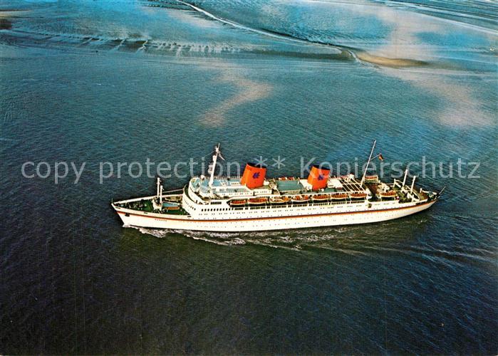 Schiffe Ships Navires MS Europa Fliegeraufnahme