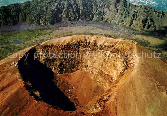 Vulkane Geysire Vulcans Geysers Napoli Vesuvio Cratere Veduta Aerea