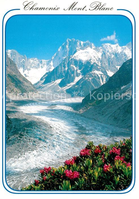 Gletscher Chamonix Mont-Blanc Merde Glace Grandes
