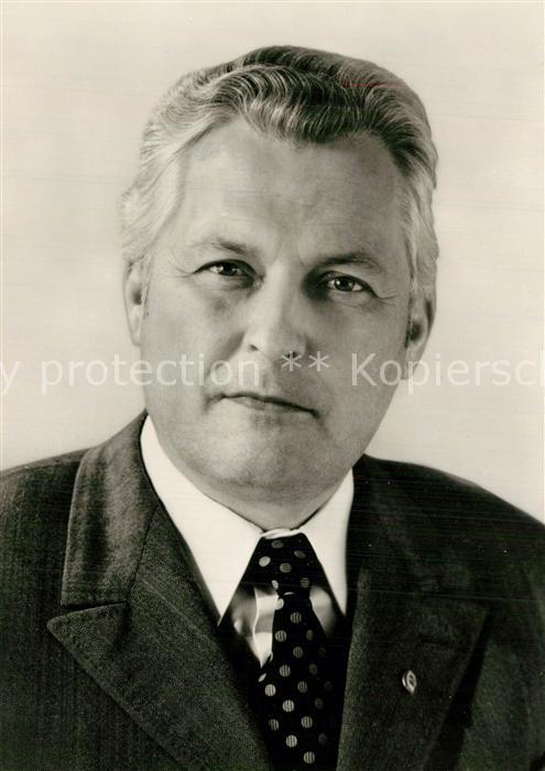 Politiker Werner Felfe