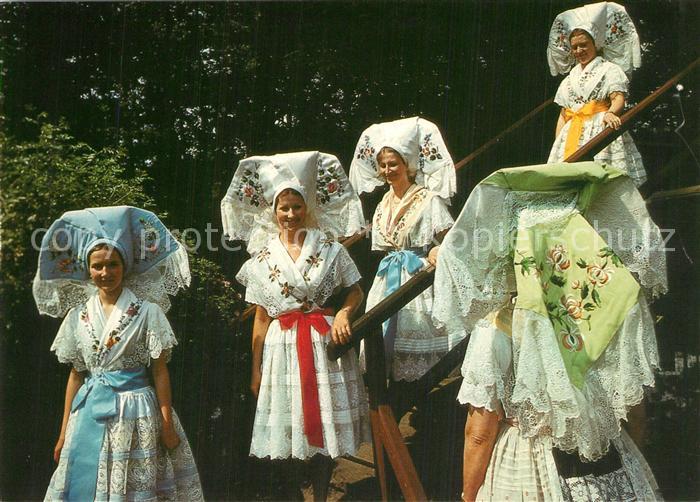 Trachten Niedersorbische Festtracht Burg Spreewa
