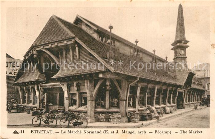 Etretat Marché Normand