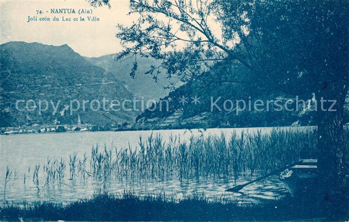 Nantua Joli coin du lac et la ville