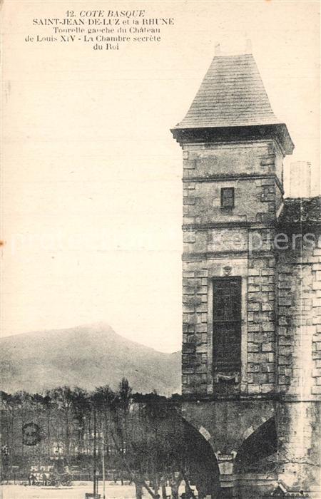 Saint-Jean-de-Luz Tourelle gauche du Chateau de Louis XIV
