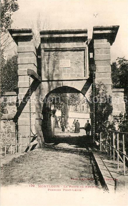 Mont-Louis Montagne Porte de France Pont Levis
