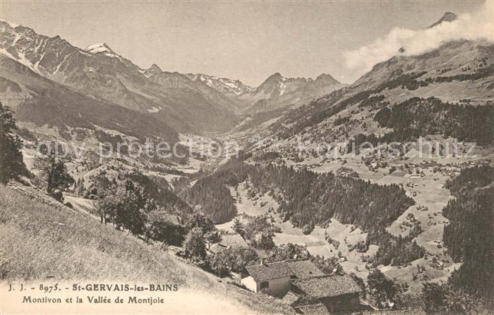 Saint-Gervais-les-Bains Montivon et la Valée de Montjoie Alpes