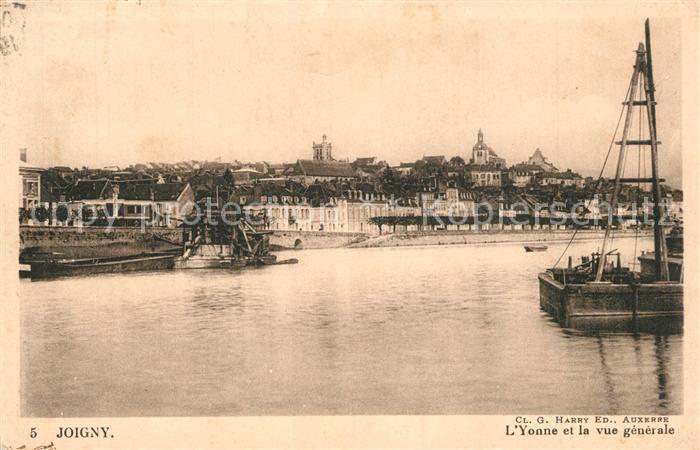 Joigny Yonne Vur Generale sur l'Yonne