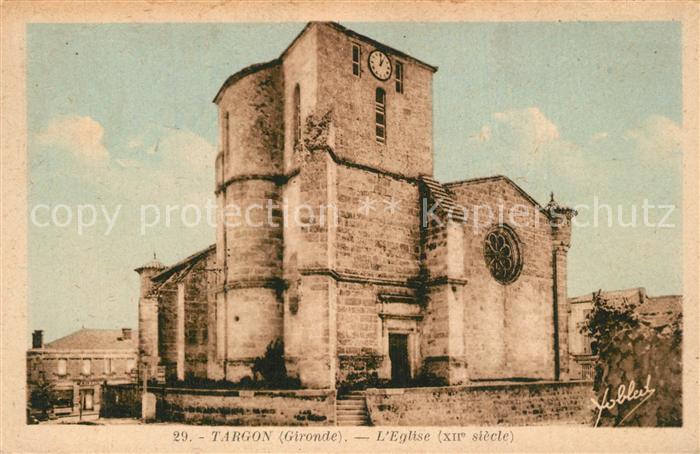 Targon Eglise XIIe siècle