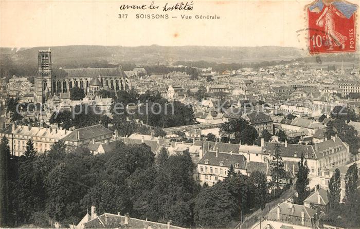 Soissons Aisne Vue Generale