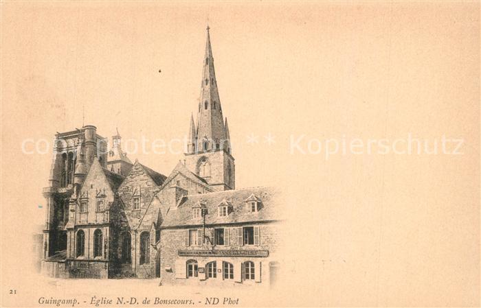 Guingamp Eglise Notre Dame de Bonsecours Kirche