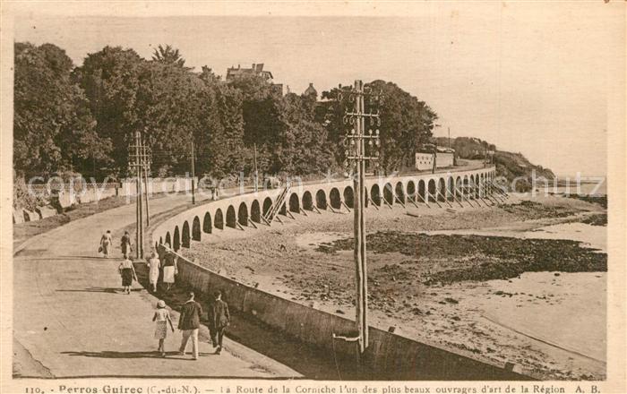 Perros-Guirec Route de la Corniche