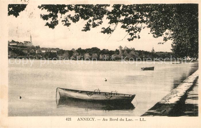 Annecy Haute-Savoie Au bord du Lac d_Annecy