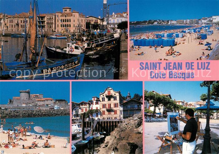 Saint-Jean-de-Luz Port Plage Fort de Socoa Maison de l'In