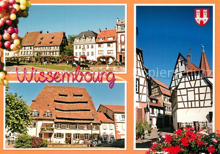 Wissembourg Maison Vogelsberger Ancienne couronne Maison du sel Maisons a colomb