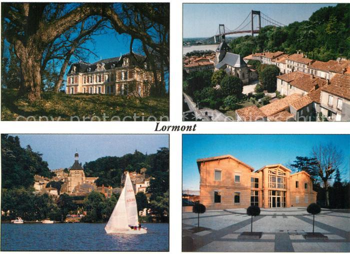 Lormont Chateau des Iris Voilier sur Garonne Espace culturel Pont