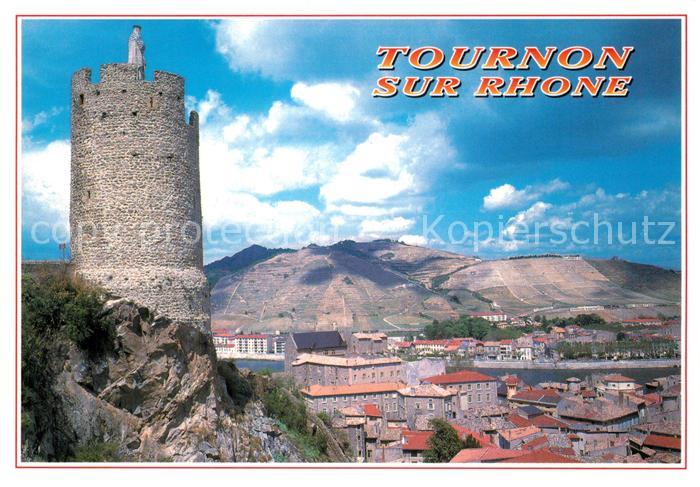Tournon-sur-Rhone La Tour de l Hôpital Panorama