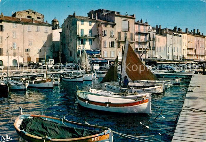 Saint Tropez Var Quai Jean Jaurès Bateaux
