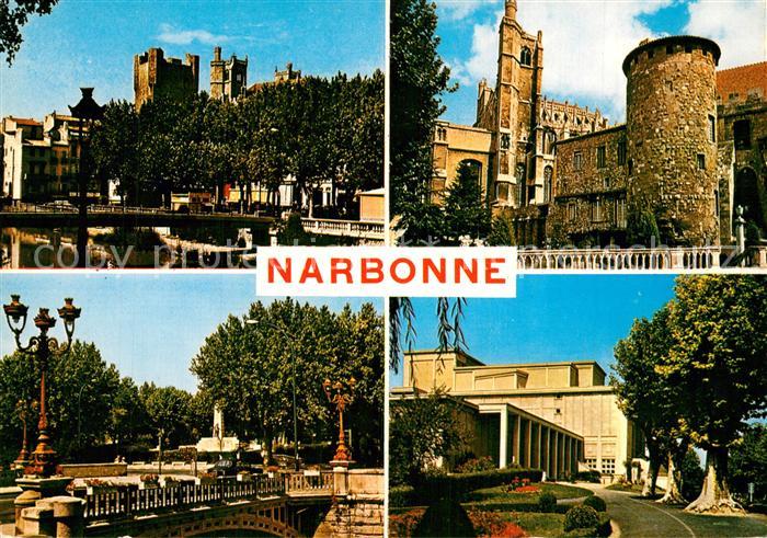 Narbonne Aude Sehenswuerdigkeiten der Stadt