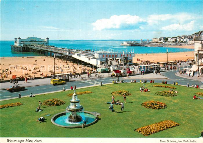 Weston-super-Mare North Somerset Grand Pier Beach