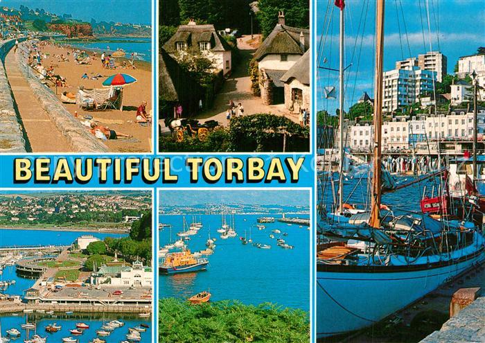 Torquay UK Paignton Cockington Brixham Beach Harbour