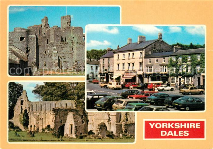 Middleham Castle Jervaulx Abbey Leyburn Yorkshire Dales