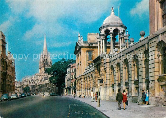 Oxford Oxfordshire Universitaetsstadt zwischen Themse und Cherwell Chronik
