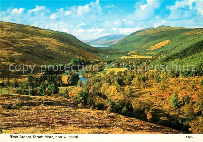 Ullapool River Broom Strath More Landscape