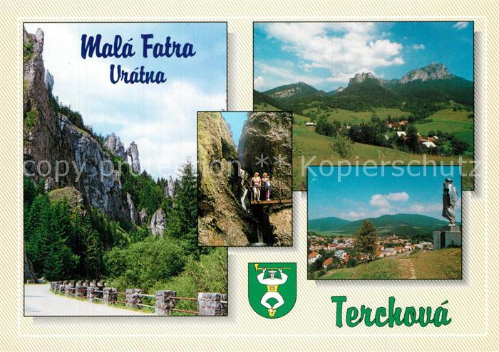 Terchova Mala Fatra Vratna Tiesnavy Rozsutec Janosikove diery Obec Terchova soch